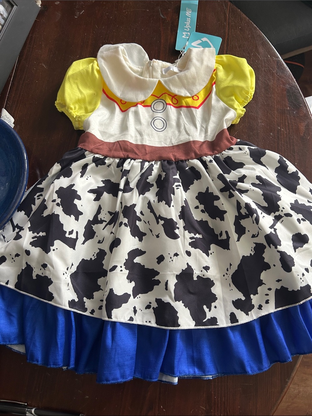 Toystory cowgirl costume dress 
Toddler size 100/ 3 Toddler